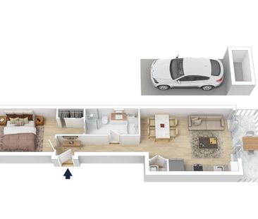 Modern 1 Bedroom Apartment - Photo 5