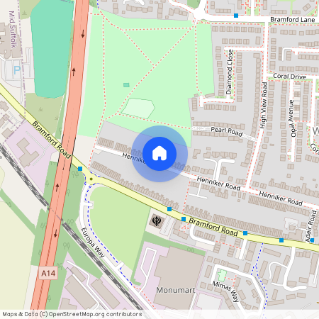 Henniker Road, Ipswich, IP1