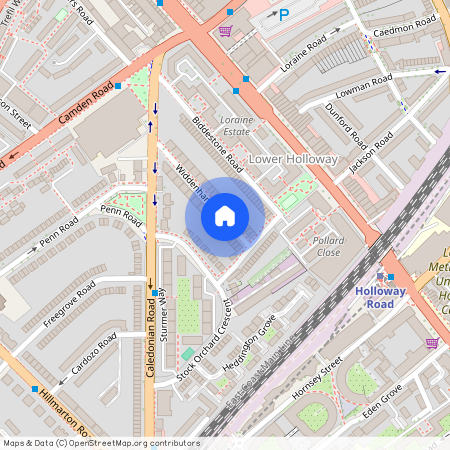 Widdenham Road, Islington, London, N7