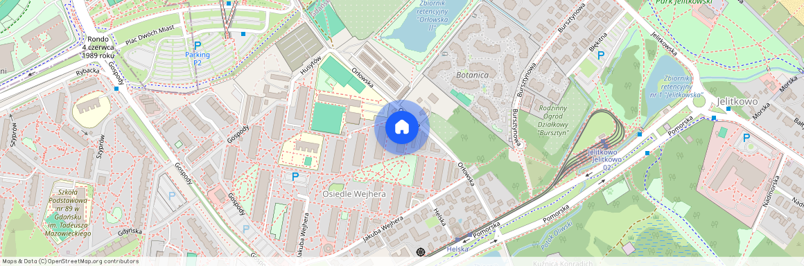 ul. Orłowska, Wejhera, Gdańsk, pomorskie