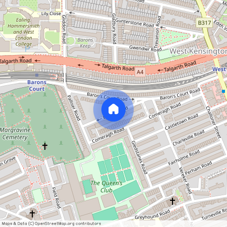 Barton Road, London W14