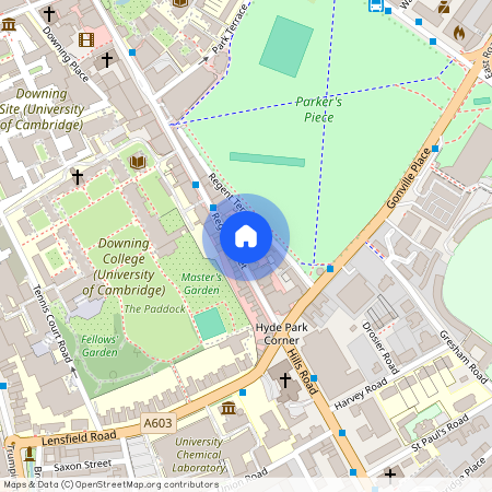 Regent Street, Armstrong House, CB2