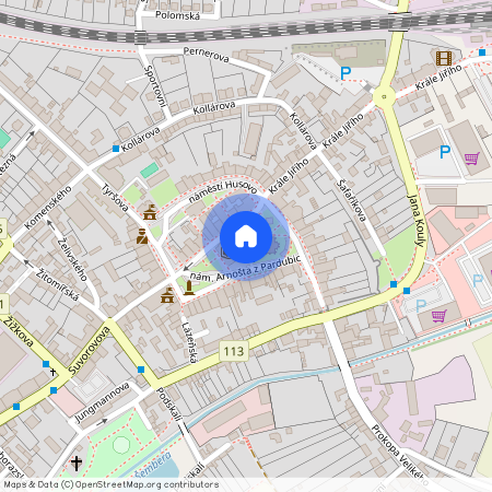 nám. Arnošta z Pardubic, Český Brod, okres Kolín