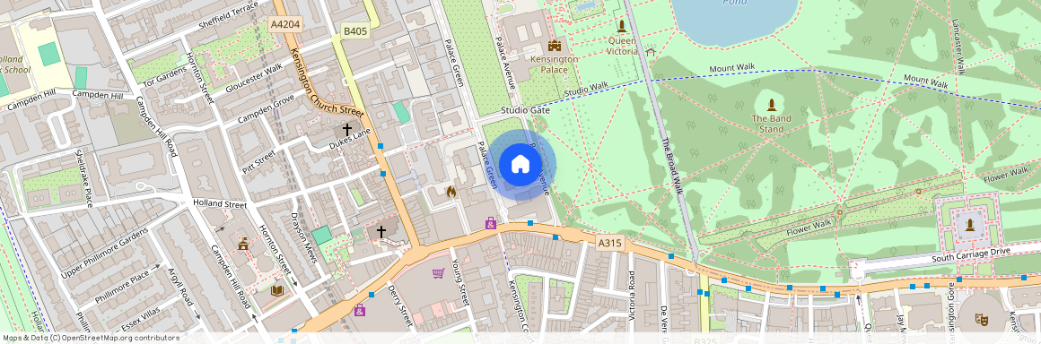 Kensington Green London W8, London, W8