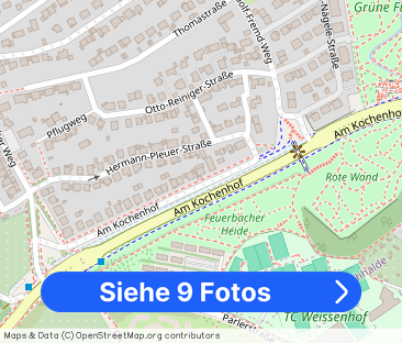 SCHICK MIT SEPARATEM EINGANG 1 Zi-Apt., 70192 Stuttgart-Killesberg,... - Foto 1