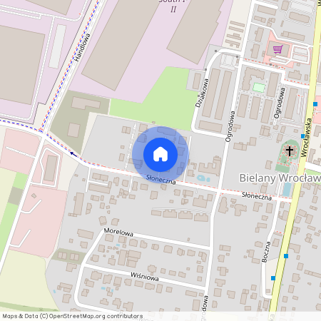 Słoneczna, Bielany Wrocławskie, pow. wrocławski