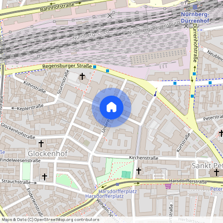 Sophienstrasse, 90478 Nürnberg (Mittelfr) - Südstadt