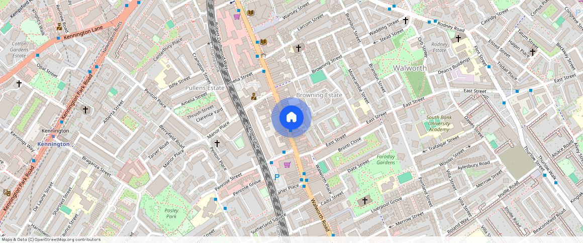 Waleorde Road, London, SE17