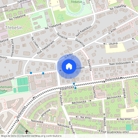 Nad vodovodem, Praha 10 - Strašnice