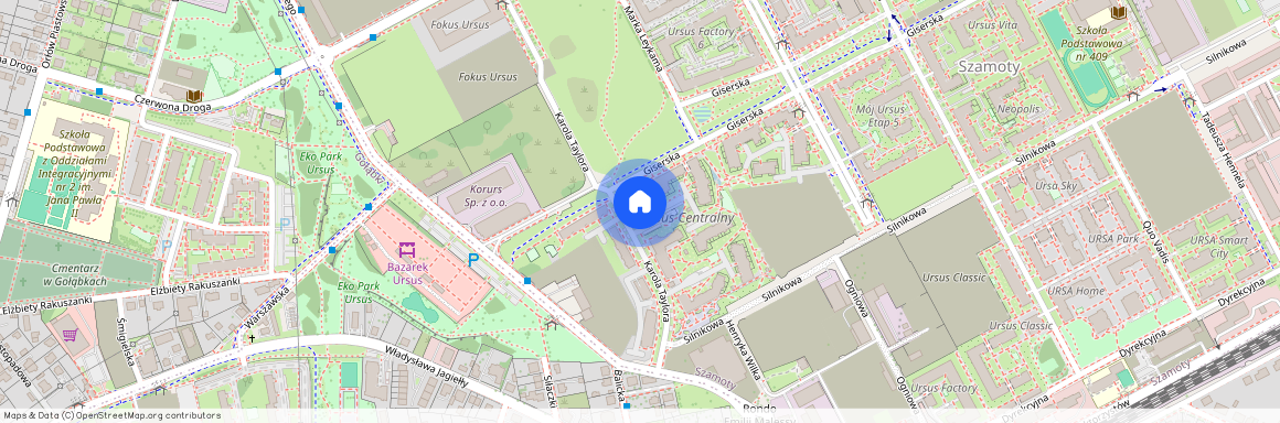 Warszawa, Ursus, Ursus, Czechowice, Karola, Taylora