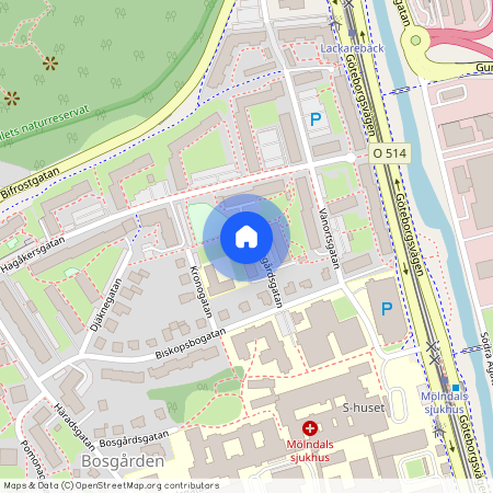 Bosgården, Mölndal, Göteborg, Västra Götaland, Tolsegårdsgatan 3C