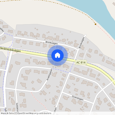 Skråmträskvägen, Skellefteå