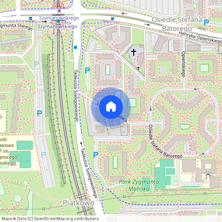 ul. Ludwika Braille'a, Piątkowo, Stare Miasto, Poznań, wielkopolskie