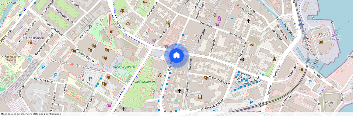 Park Allé 1, 1. mf. – 8000 Aarhus C