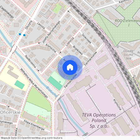 ul. Kryniczna, Osiedle Oficerskie, Grzegórzki, Kraków, małopolskie