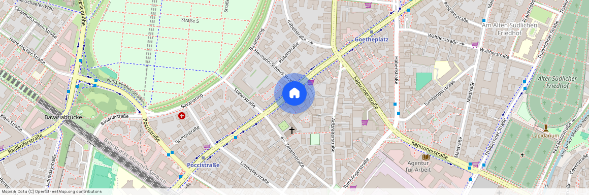 Lindwurmstraße, 80337 München-Ludwigsvorstadt-Isarvorstadt, Germany