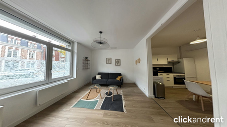 Appartement meublé de 46 m² avec cour privative – Amiens - Photo 4