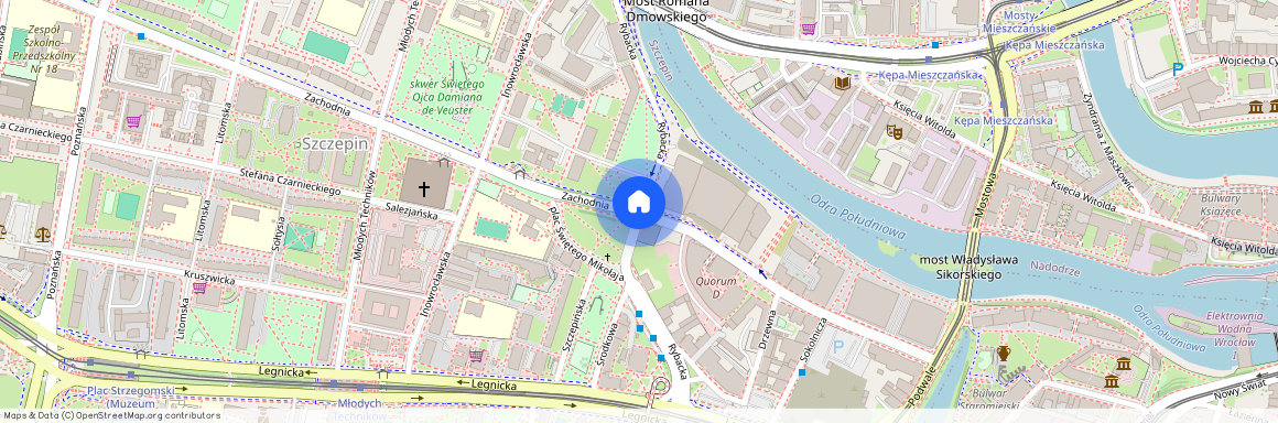 ul. Rybacka, Szczepin, Stare Miasto, Wrocław, dolnośląskie