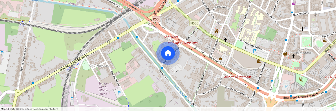 Rue Raoul Godfroid, 14, A, 7000, Mons