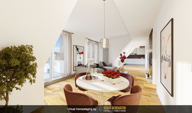 Exklusive und großzügige Dachgeschosswohnung mit moderner Ausstattung in Citylage - Photo 1