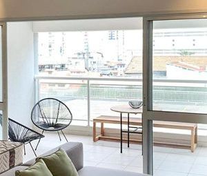 Studio para alugar com 40m², 1 quarto e 1 vaga - Foto 1