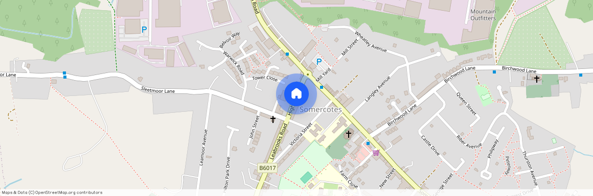 Nottingham Road, Somercotes,
            
               Alfreton