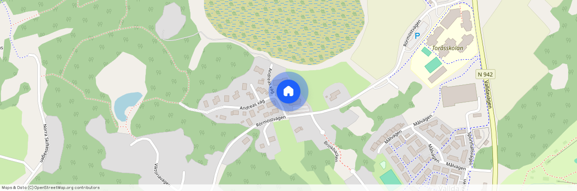 Andreas väg 4 C, Vallda