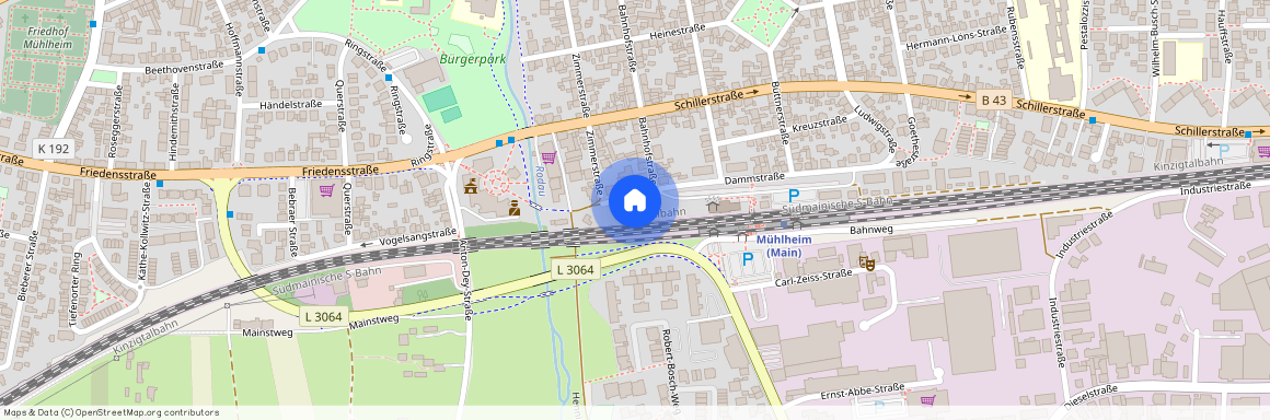 Bahnhofstraße 84, 63165, Mühlheim Am Main