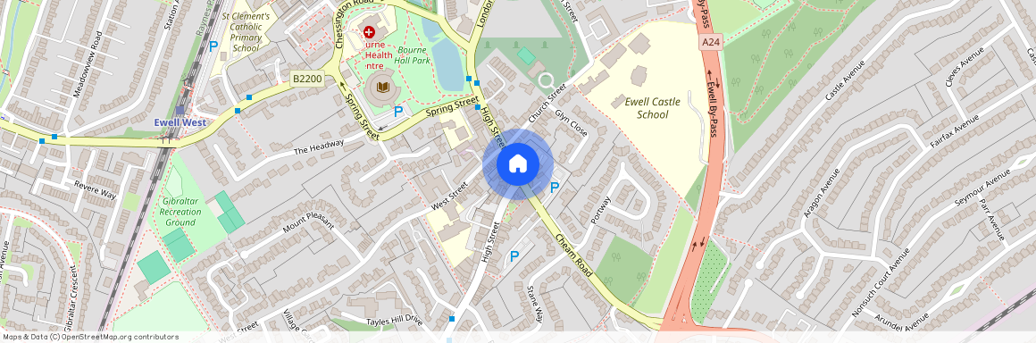 High Street, Ewell, Epsom, Surrey, KT17 1SB
