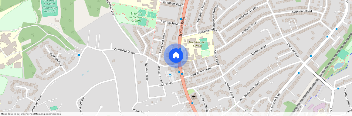 Flat 2, 85b Hutton Road, TN4 9PH, St. Johns Road