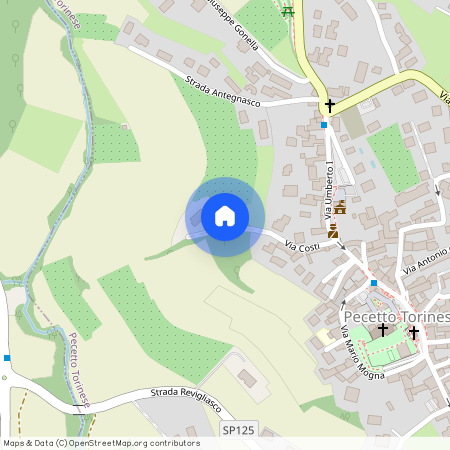 Pecetto Torinese, Via Costi