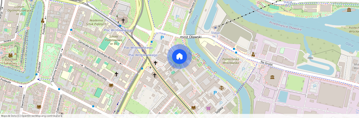 ul. Walońska, Przedmieście Oławskie, Krzyki, Wrocław, dolnośląskie