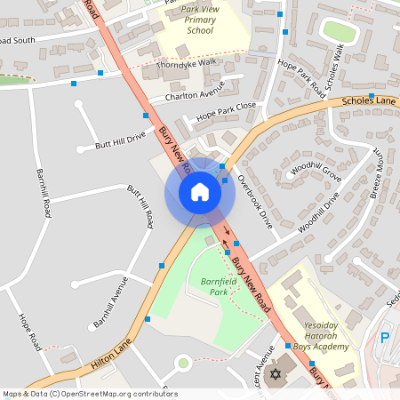 Bury New Road, M25, Manchester
