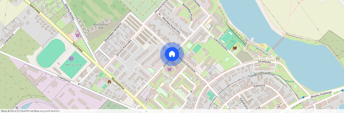 ul. Juliusza Słowackiego, Strzelce Krajeńskie, Strzelce Krajeńskie, strzelecko-drezdenecki, lubuskie