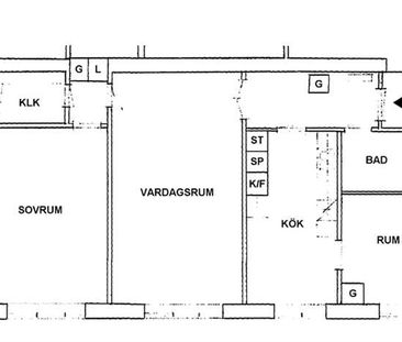 3 rum och kök, 77 m - Foto 3