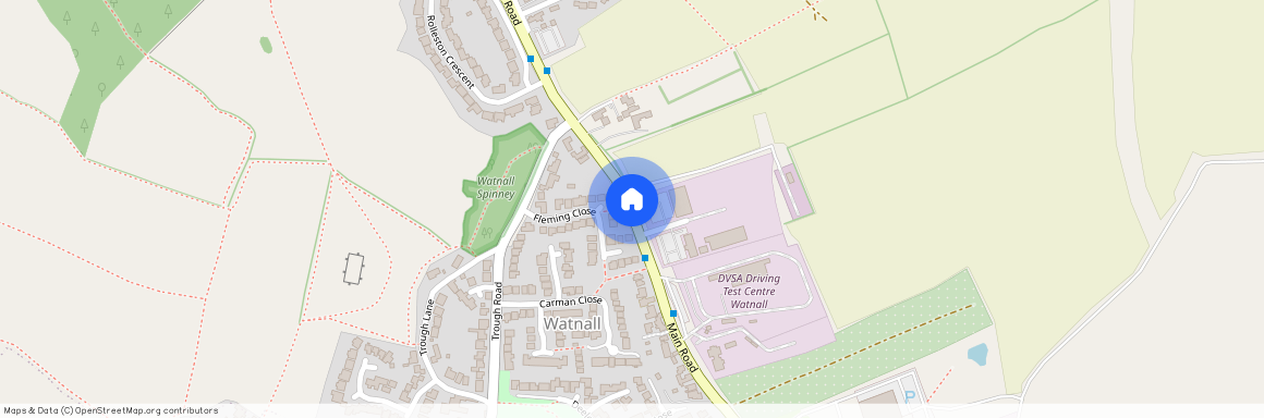 Main Road, Nottingham, Watnall, NG16