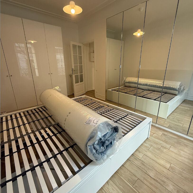 Appartement meublé neuf de 59 m2 rénové en entier - 1 chambre avec double séjour - Photo 1