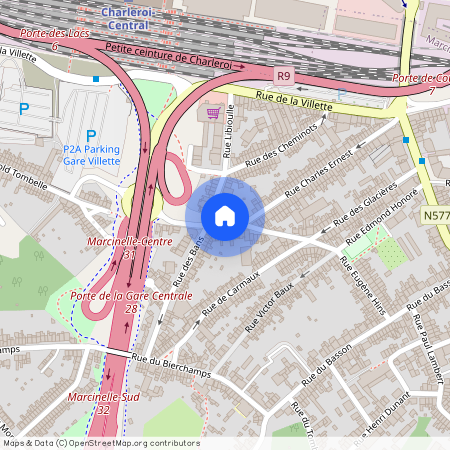 Rue Ernest Charles 62 bus 01, 6001, Marcinelle