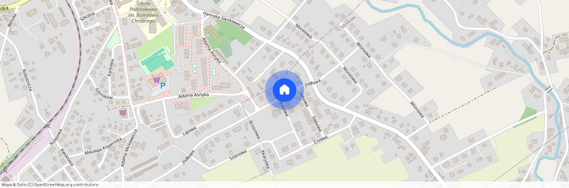 ul. Jodłowa, Nowogrodziec, Nowogrodziec, bolesławiecki, dolnośląskie