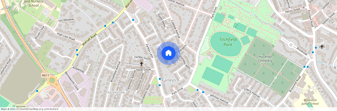 Versailles Gardens, Nottingham NG15