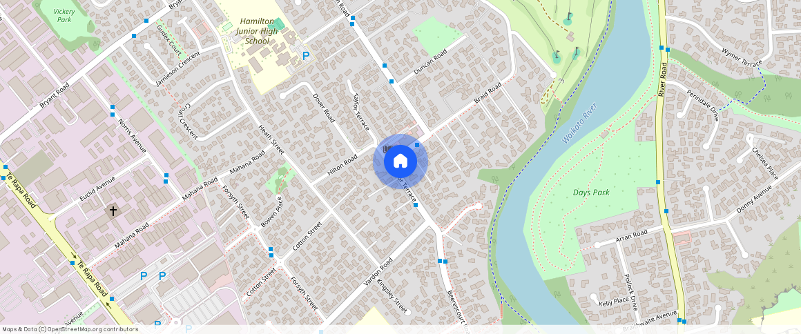 ** Taylor Terrace, Saint Andrews, Hamilton City