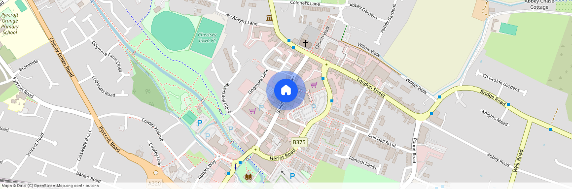 Chertsey, Surrey, KT16