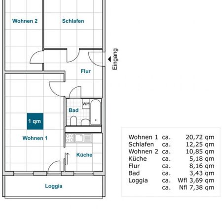 Miet mich - interessante 3-Zimmer-Wohnung (WBS) ab November 2024 anmietbar! - Foto 4