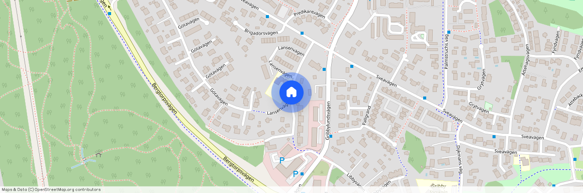 Lansenvägen, Täby