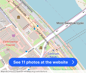 Wyjątkowy apartament z widokiem na Wisłę i CNK Powiśle Menolly - Photo 1