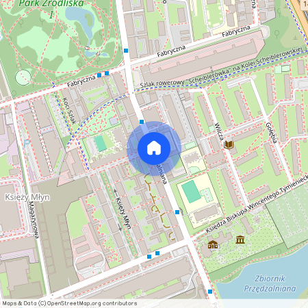 Łódź, Widzew, Zarzew, Przędzalniana