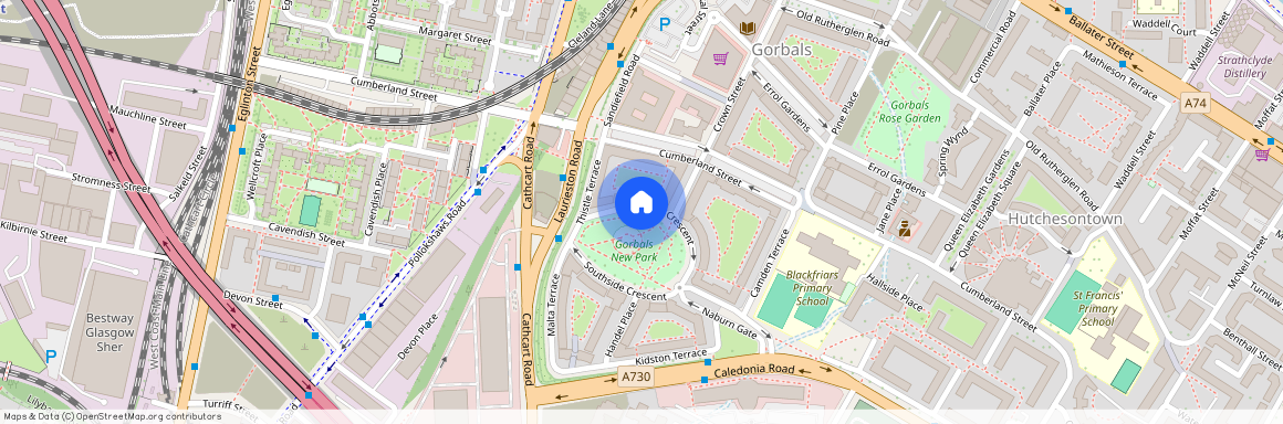 Alexander Crescent, New Gorbals, Glasgow G5