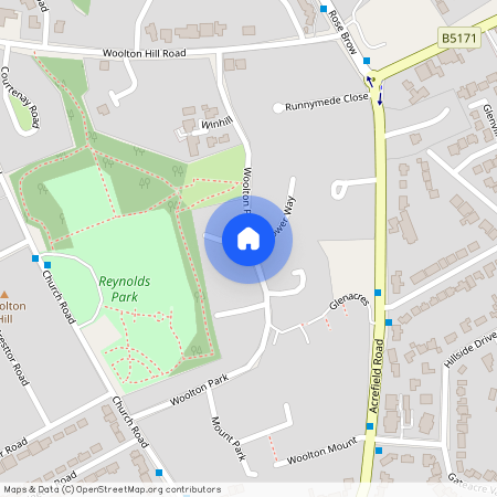 Woolton Park, Woolton, Liverpool, Merseyside, L25