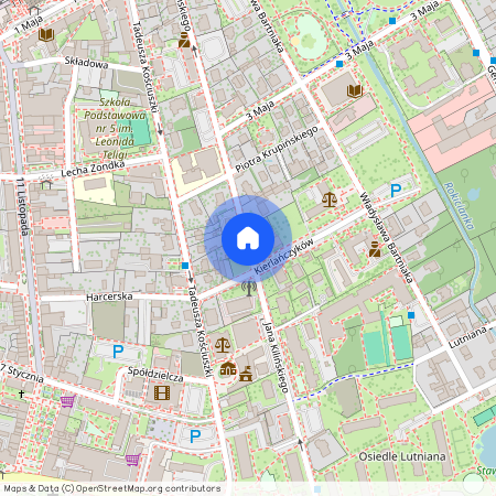 ul. Jana Kilińskiego, Grodzisk Mazowiecki, Grodzisk Mazowiecki, grodziski, mazowieckie