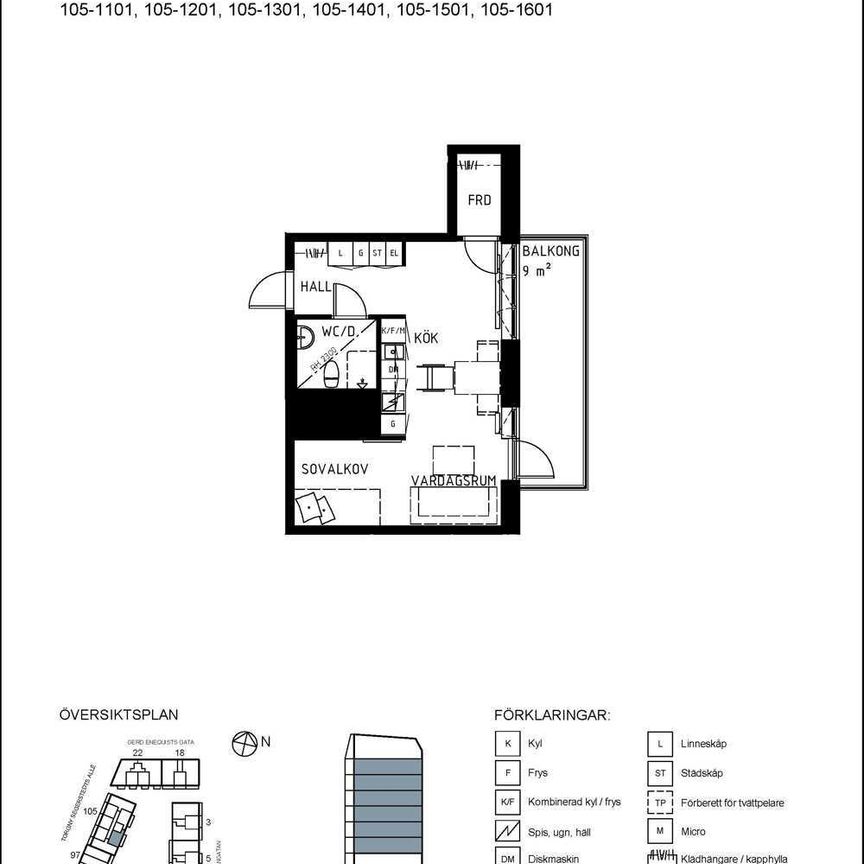 Torgny Segerstedts Allé 105, 752 37, Uppsala - Foto 1